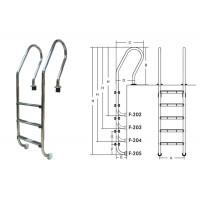 Лестница для бассейнов серии F F203 ПТК Спорт 021-0532