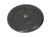 Диск обрезиненный 15 кг MB Barbell MB-PltB26-15 черный