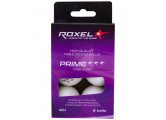 Мячи для настольного тенниса Roxel 3* Prime, 6 шт, белый