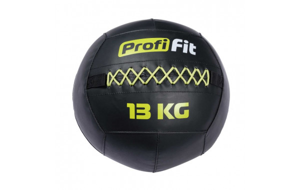 Медицинбол набивной 13кг Profi-Fit Wallball 600_380