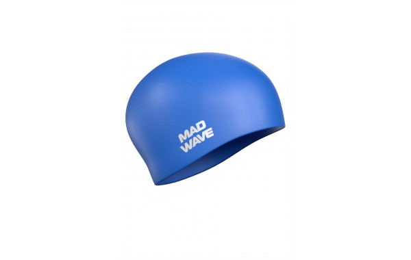 Силиконовая шапочка Mad Wave Long hair silicone M0511 01 0 04W синий 600_380