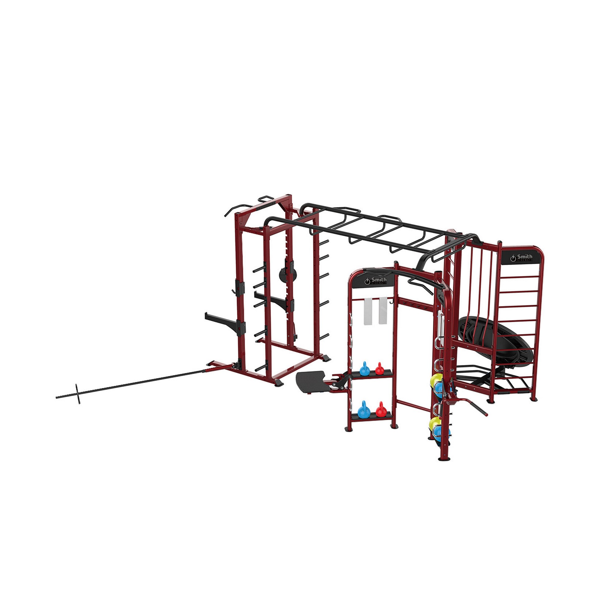 Комплекс для функциональнального тренинга Smith Fitness DH013С 2000_2000