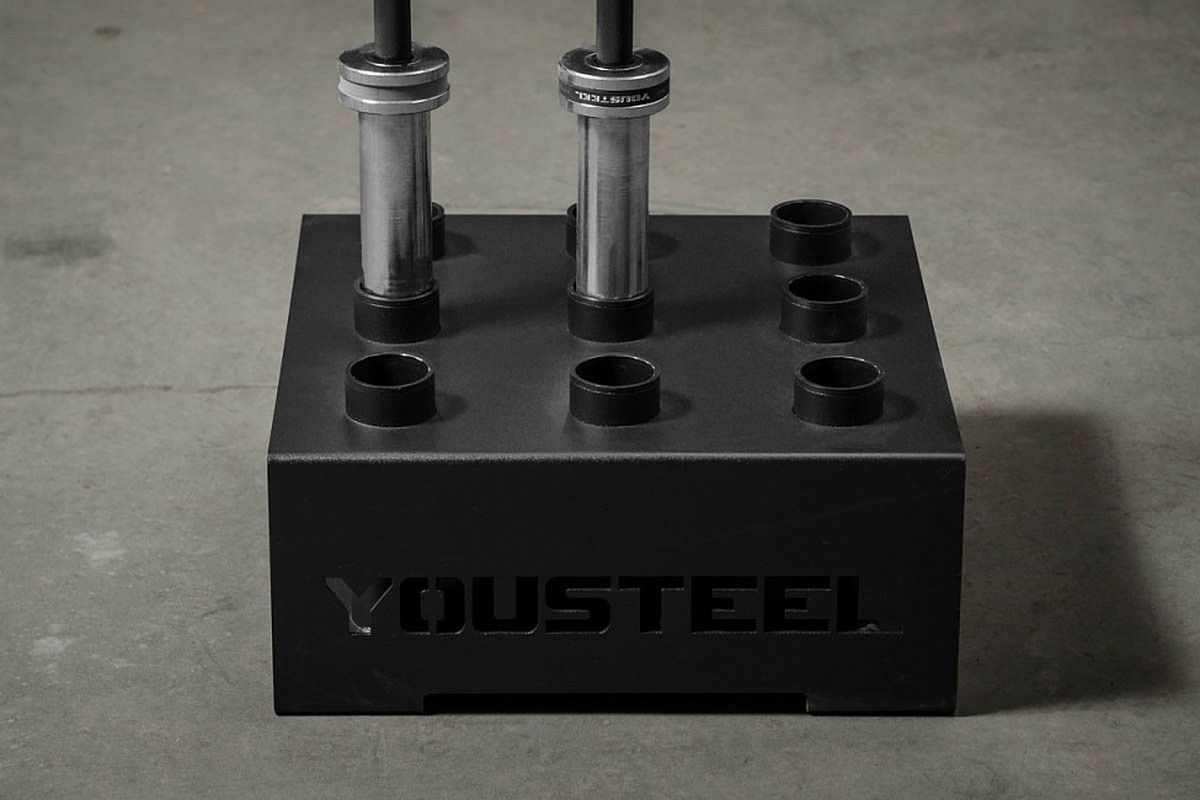 Подставка YouSteel Barbell Holder для хранения 9ти грифов 1200_800