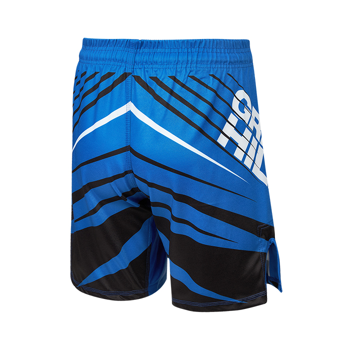 Шорты Green Hill MMA SHORT IMMAF approved MMI-4022, синие 700_700