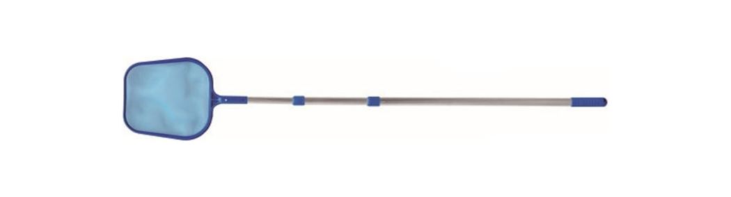 Сачок с плоской сеткой Poolmagic 3X35" telescopic pole (silver pole) LS21BU 1050_283