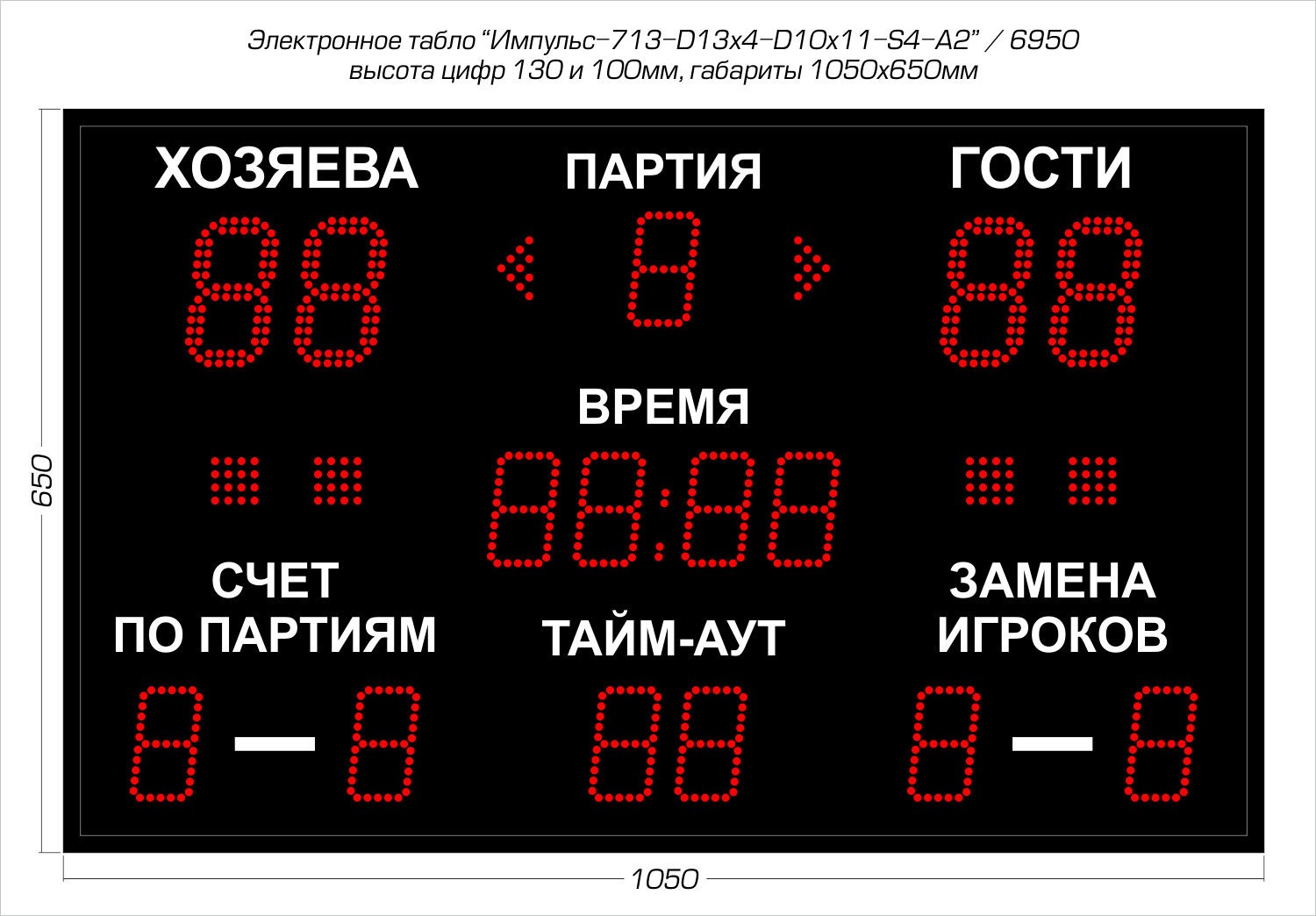 Табло для волейбола Импульс 713-D13x4-D10x11-S4-A2 1500_1044