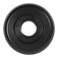 Диск обрезиненный d31мм MB Barbell MB-PltB31-1 1 кг черный 120_120