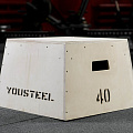 Тумба трапециевидная YouSteel 40см, фанера 120_120