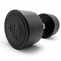 Гантель круглая обрезиненная 42,5кг UnixFit PRO DBRND42_5PBK 120_120